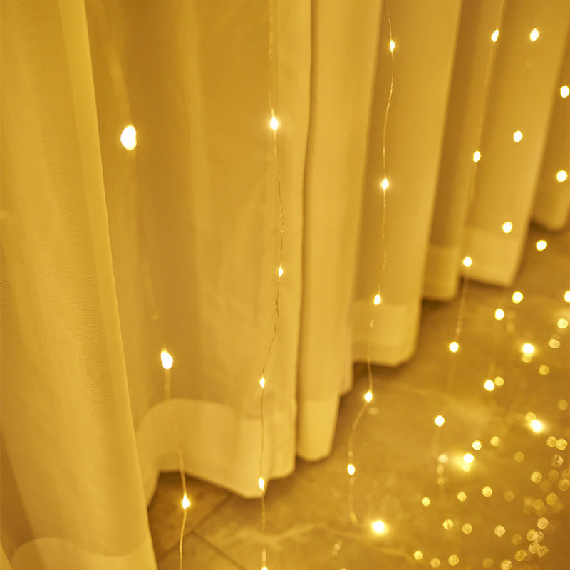 yinhendengshi USB Copper Cable Curtain Light(100pcs/box)Easy to control With remote control