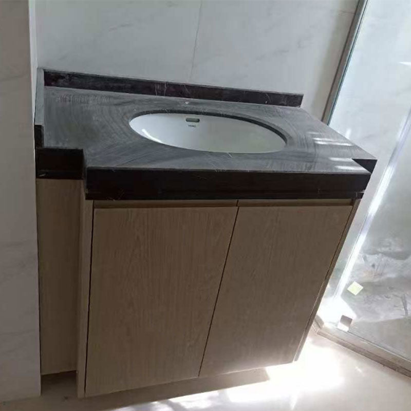 buermuye vanity cabinet(Price consultation. Customization is supported.)Moisture-proof and mildew-proof, with multi-layer storage.