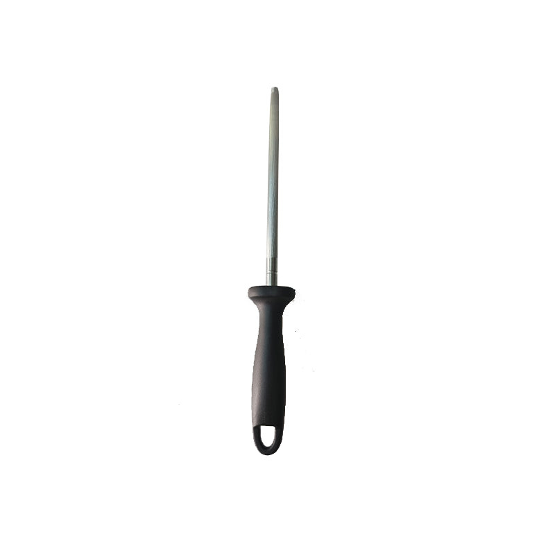 yuangong whetstone (for honing knives) 8″¢9.5mm round new small flat handle