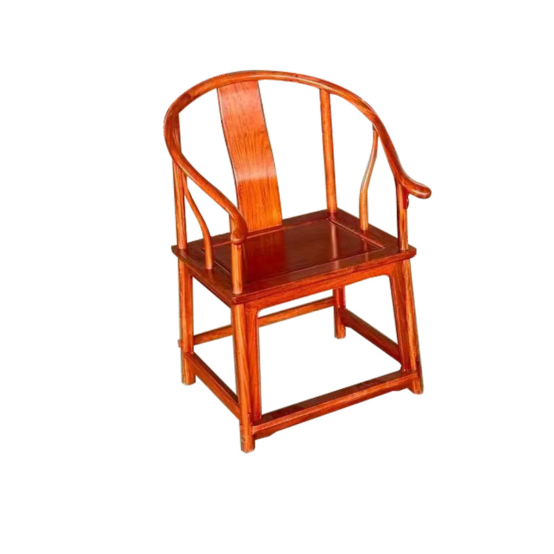 jianchen chair designed for sitting in a circle mahogany furniture chinese simple leisure round chair