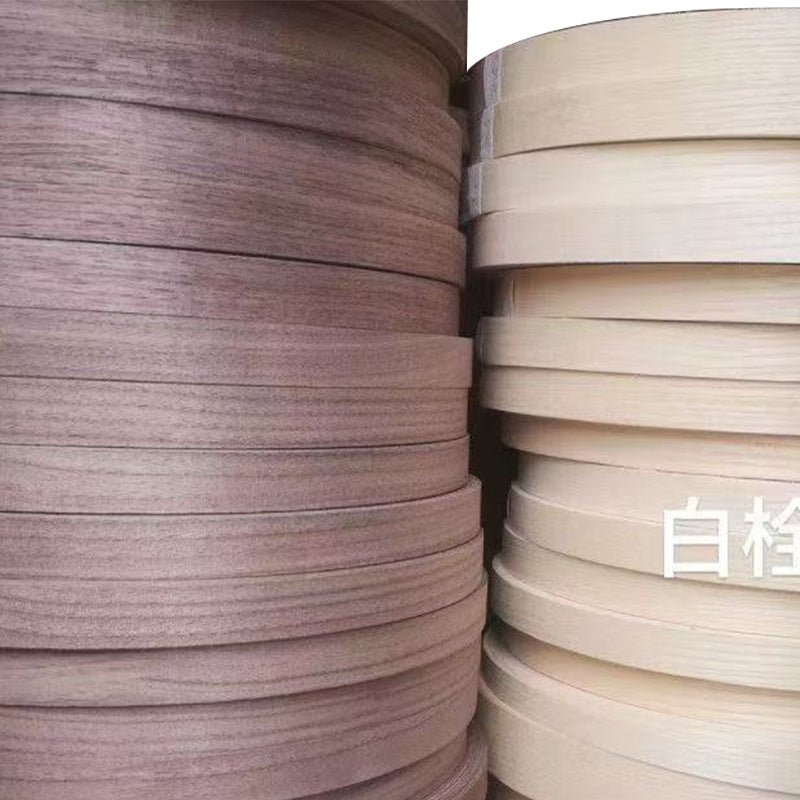 quanxing American white cork veneer Woodgrain Veneer Edge Banding
