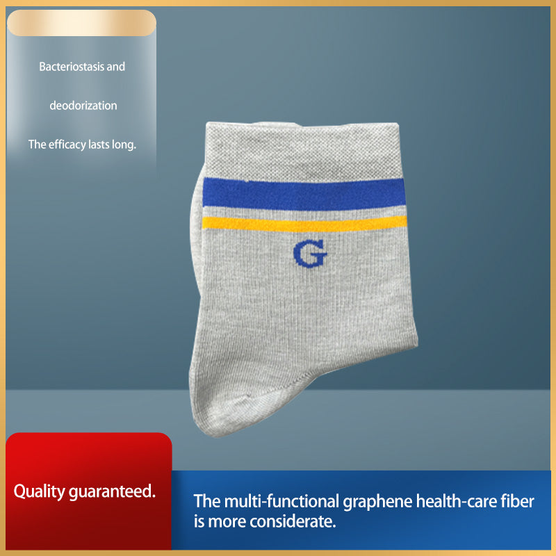 xinchaofuzhuang High - quality single - layer graphene socks(Starting from 20 boxes)7A-level antibacterial, breathable and moisture-absorbing