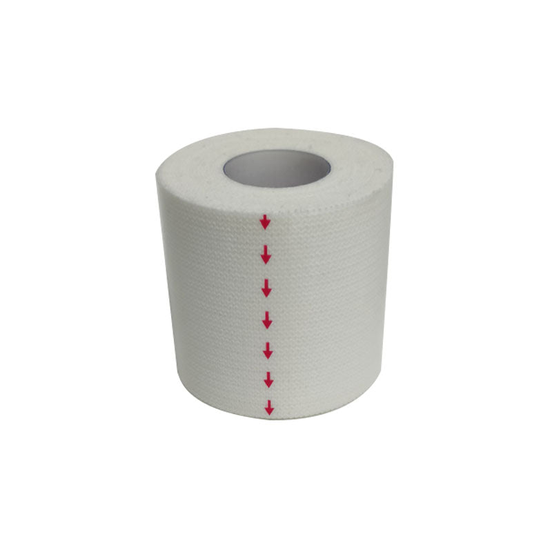 Rulee Elastic Adhesive Support Bandage coated in lines