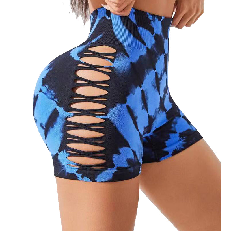 chentao Gradient yoga shorts(Please consult customer service for pricing) Gym shorts, belly pants