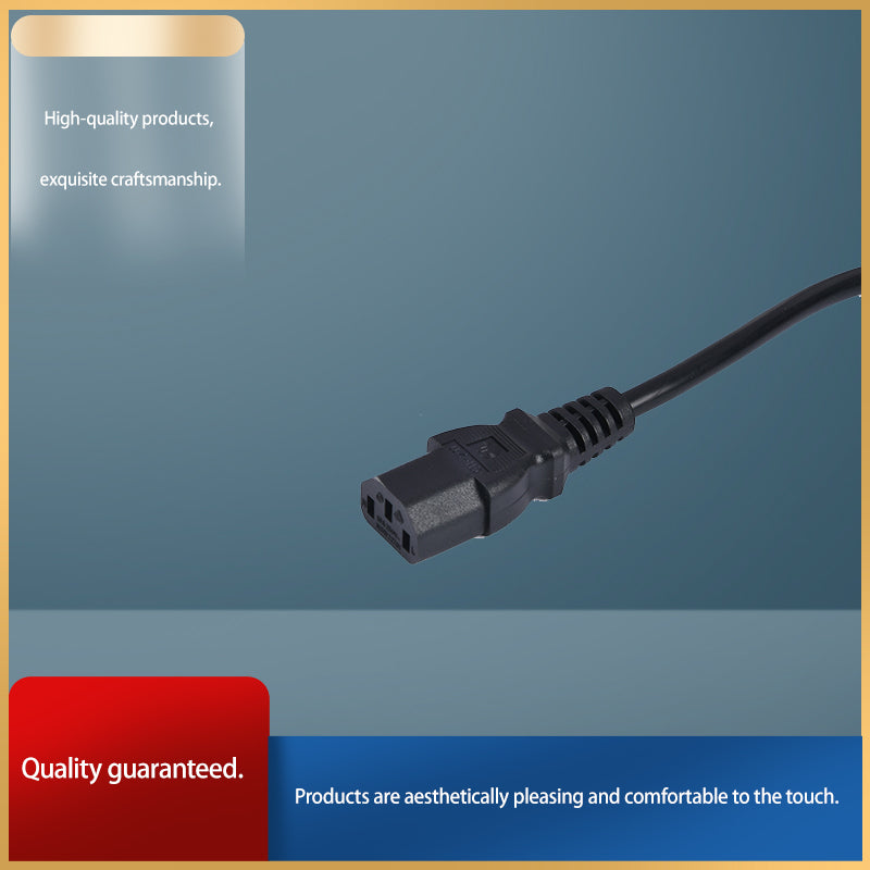 chaohuidianqi Korean rules Two-Plug Power Plugs Computer Office Peripherals Cable Accessories (Price consulting customer service)
