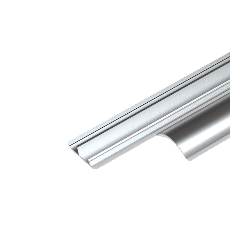 weiji Aluminum floor channel(customizable/meter (classifier)) Self-adhesive stainless steel with adhesive cable trunking Anti-treading floor cable trunking Aluminium alloy curved cable trunking
