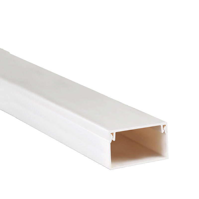 weiji pvc jiangsu type trunking PVC(customizable/meter (classifier)) PVC Square Flame Retardant Wire Channel Thickened and Durable