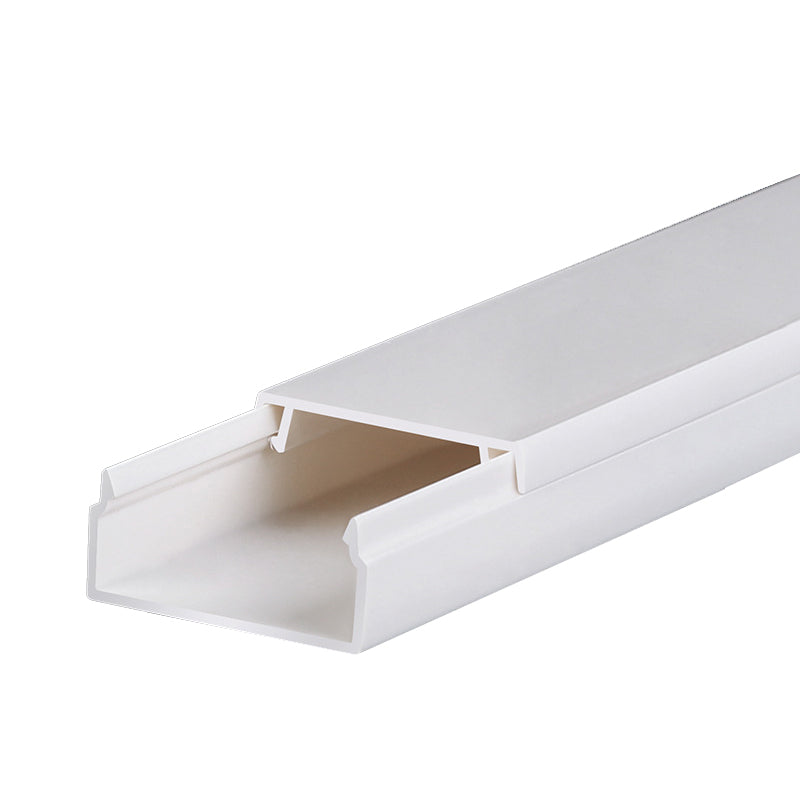 weiji pvc guangdong type trunking(customizable/meter (classifier)) Square trunking Flush-mounted landscaping wall mounted trunking Flame retardant