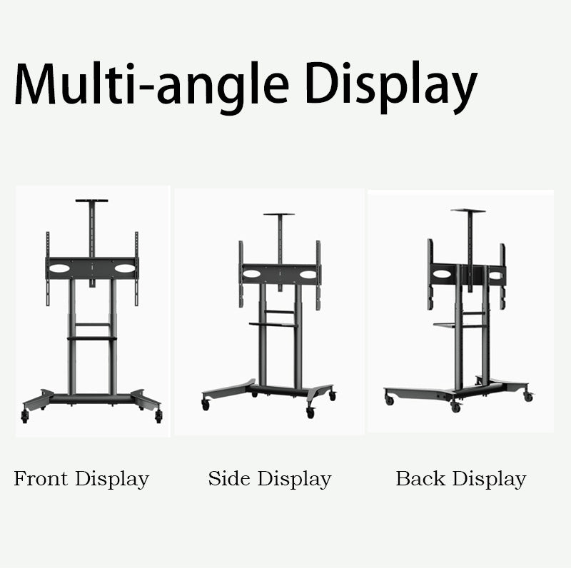 MASITE Mobile Floor-Standing TV Stand Rolling TV Cart Wheeled Floor-Standing TV Stand TV Wall Mount(Ask customer service for specific prices)