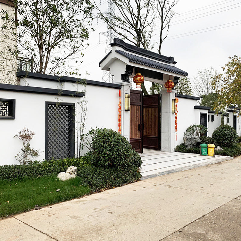 sanweiyishu Ancient Architecture Decorative Components Antique-Style Wood Carvings & Stone Carvings Custom Dougong, QueTi & Door/Window Latticework(Please consult customer service for pricing)
