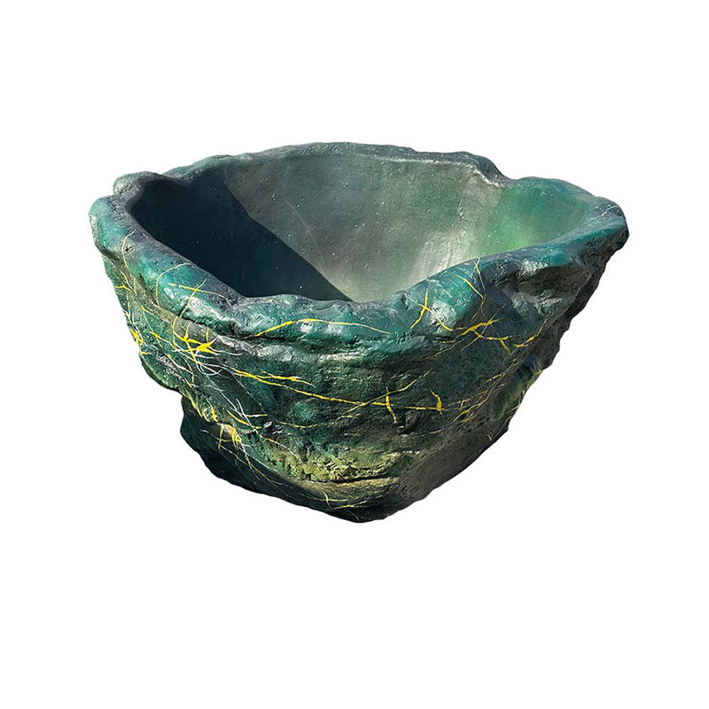 sanweiyishu Artistic Flower Pots Creative & Unique Ceramic/Cement Planters for Succulents & Greenery Home Decor Ornaments(Please consult customer service for pricing)