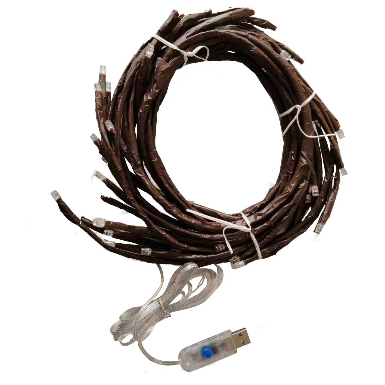 yinhendengshi LED Vine Lights(40pcs/box)Wall-mountable High-quality performance Can be bent at will