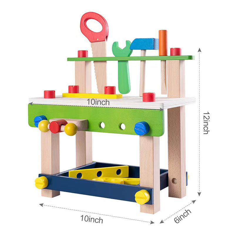 LONGSHENG Small workbench Children's intelligence diy toys Children's toy kit assembly