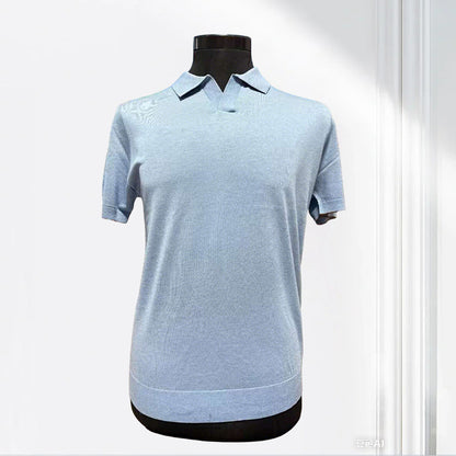 jiaoyifushi    Men's Reverse Neck Button Down Short Oil Pullover（Price Enquiry  Starting from 100）  Oil and water resistant   Abrasion resistant and easy to clean