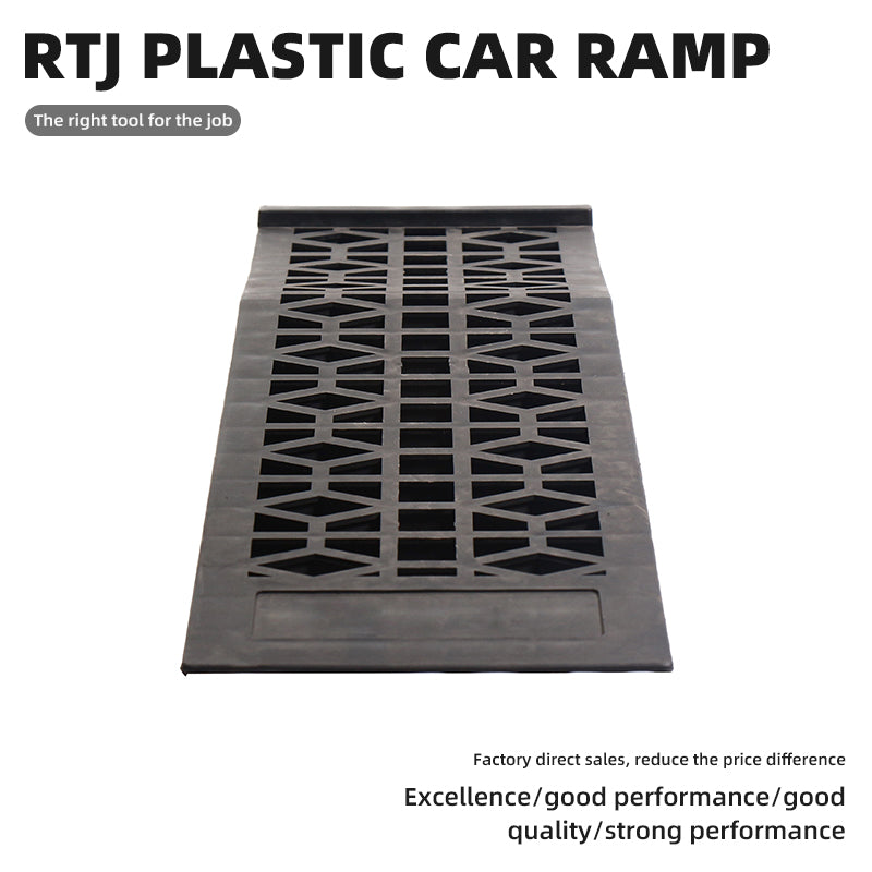 huacheng   RTJ Plastic Car Ramp （Specific price consulting customer service）Corrosion-resistant and load-bearing  Lightweight and easy to install