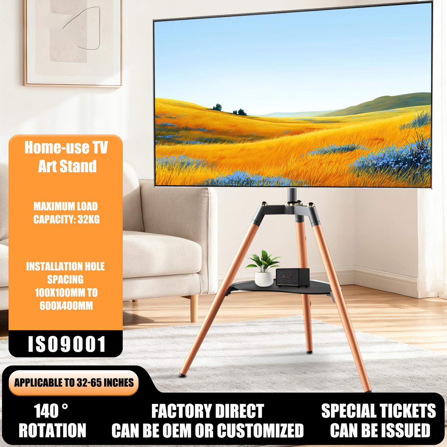 MASITE Furniture style in a new era Simple and elegant TV bracket BD3265（This price is for display, please consult customer service for details）