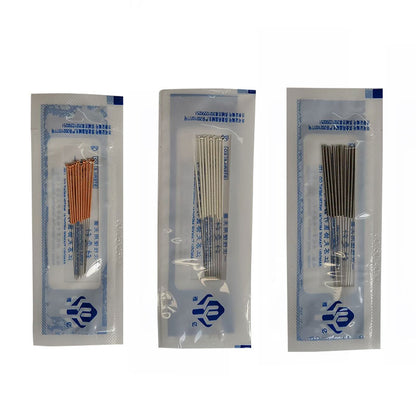 tianxieyiliao  acupuncture needle  Silver needles are inserted into acupoints, inheriting ancient methods in a new way.