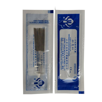 tianxieyiliao  acupuncture needle  Silver needles are inserted into acupoints, inheriting ancient methods in a new way.