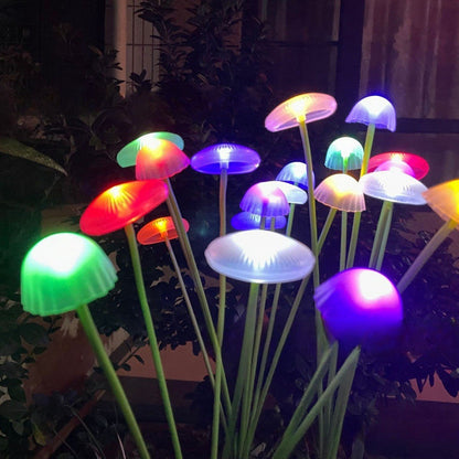 yinhendengshi Solar Ground Mushroom Light（50pcs/box）Easy to install   High quality performance  Outdoor waterproofing