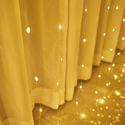 yinhendengshi USB Copper Cable Curtain Light（100pcs/box）Easy to control With remote control