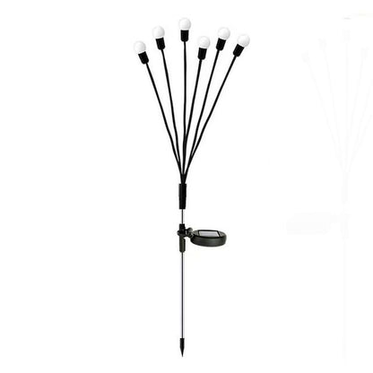 yinhendengshi Solar Ground Plug Constant Bright with Flashing Firefly Lights（100pcs/box）Charged by sunlight  0 charge