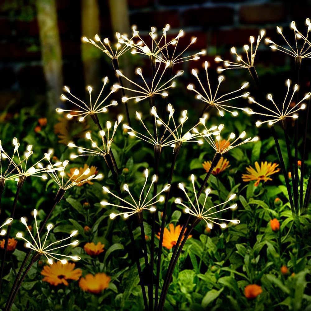 yinhendengshi Solar Ground Plug Small Fireworks Light（100pcs/box）High-quality performance Outdoor waterproof Functionality