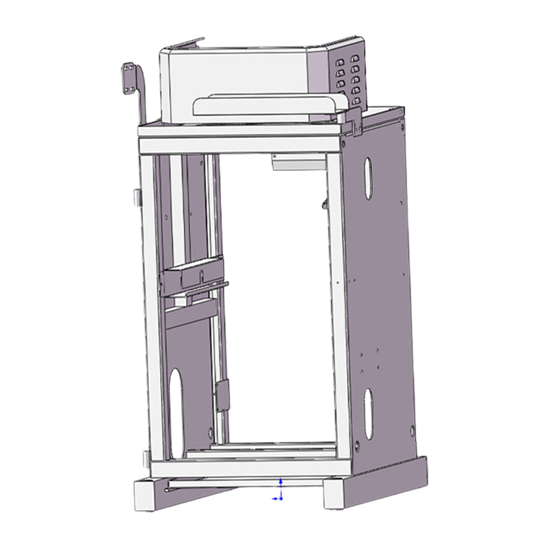 SHENGDA  Hosiery machine frame sheet metal  Aluminum profiles can be customized
