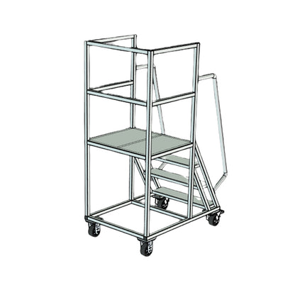 tongkuai High ladder  Aluminum alloy tread for warehouse elevator