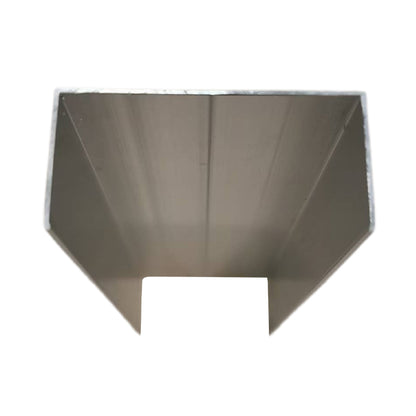 jifeng 50 grooves（6m/pc)）Purification aluminium profile U-shaped groove