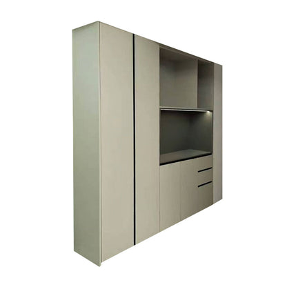 buermuye Decorative cabinet（Price consultation. Customization is supported.）Light luxury texture and multi-functional storage.