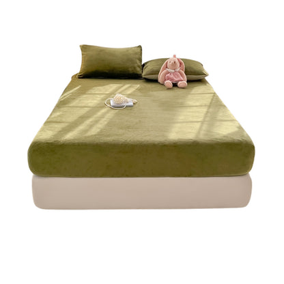 xinzhi Milk pile bed hat Mattress cover Non-slip sheet Mother and child grade washed cotton mattress