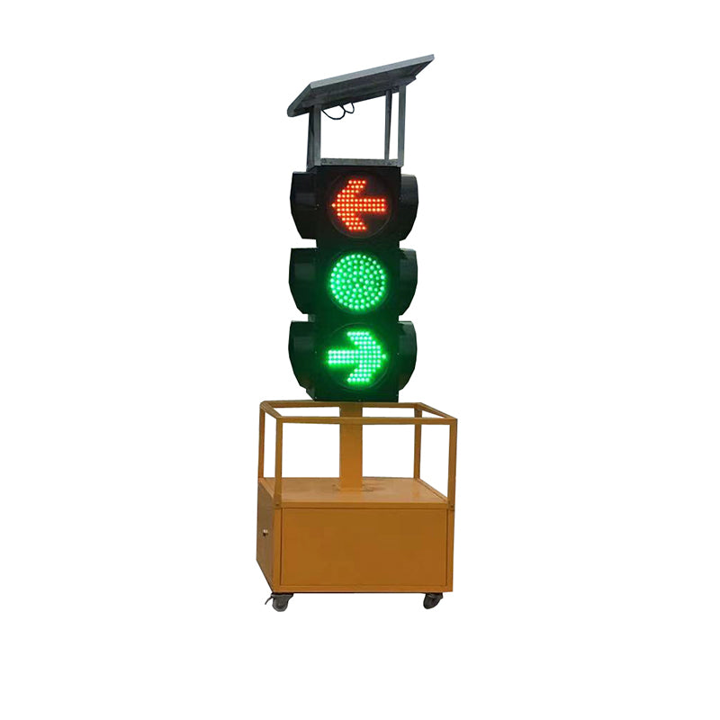antai Solar power moves traffic lights  Road construction light lifting