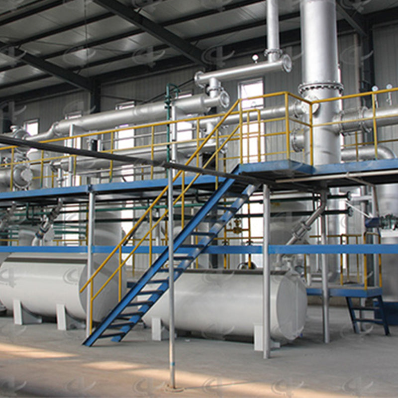 jinpeng  Waste Plastic Oil Refining Equipment-Continuous(Please consult customer service for pricing)  Fully automatic, high temperature, environmental protection