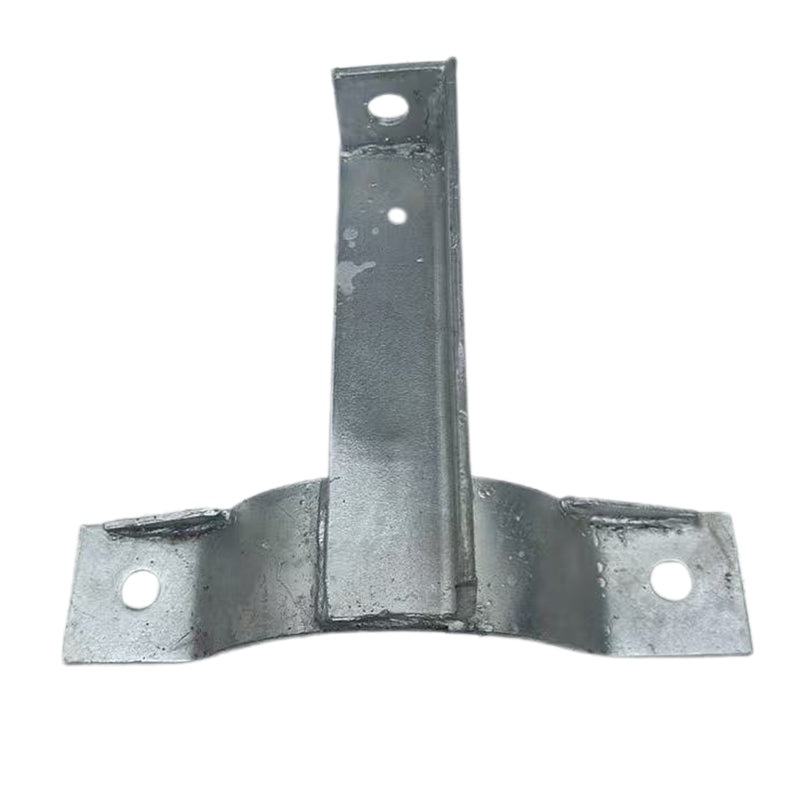 mingkai Single pole top porcelain frame (Please consult customer service for pricing)  Hot-dip galvanized single-top bracket single-top hoop