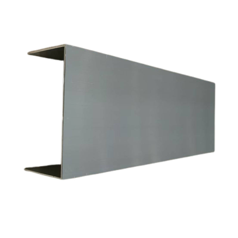jifeng 50 grooves（6m/pc)）Purification aluminium profile U-shaped groove