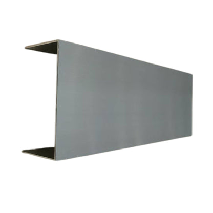 jifeng 50 grooves（6m/pc)）Purification aluminium profile U-shaped groove