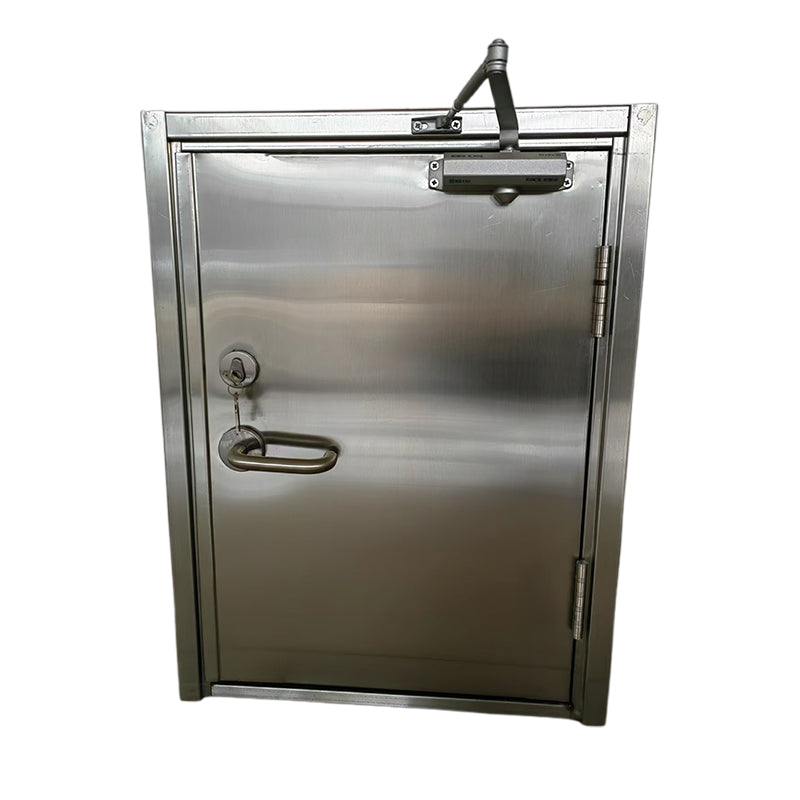 jijiu Stainless steel fire door（Please consult customer service for pricing)Security Door Double-opening Steel Fire Door