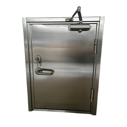 jijiu Stainless steel fire door（Please consult customer service for pricing)Security Door Double-opening Steel Fire Door