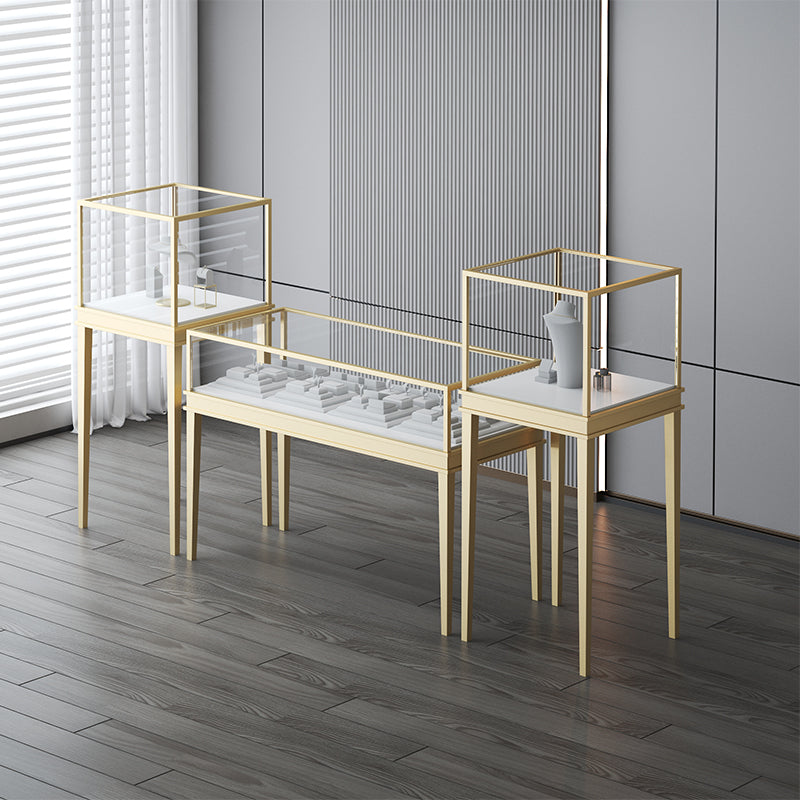 liuhe Light luxury jewelry store regular boutique cabinet(Please consult customer service for pricing) glass counter Stylish simplicity Jewelry Display Cabinet