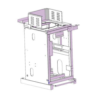 SHENGDA  Hosiery machine frame sheet metal  Aluminum profiles can be customized