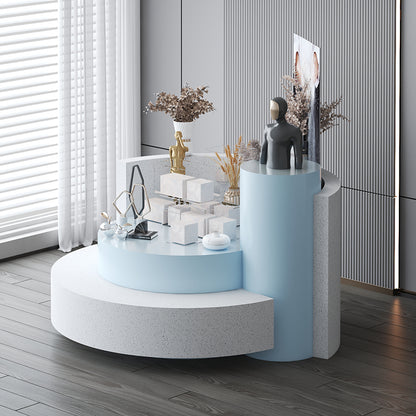 liuhe Minimalist Jewelry Store DP Spot Display Portfolio(Please consult customer service for pricing) Shelf display Round decorative table Merchandise Display Stand