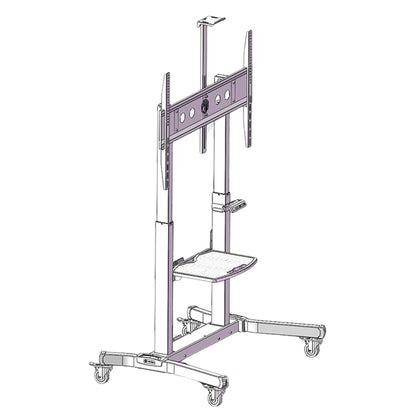 SHENGDA  Movable, adjustable TV frame sheet metal  Aluminum profiles can be customized