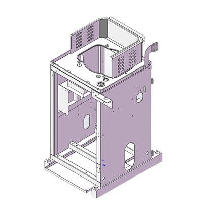 SHENGDA  Hosiery machine frame sheet metal  Aluminum profiles can be customized