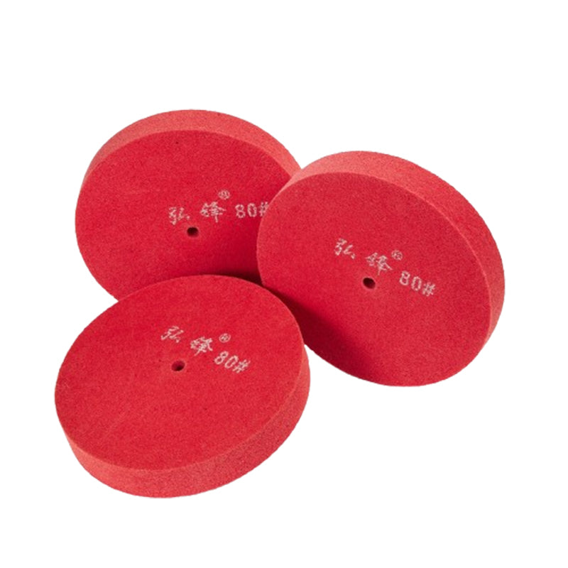 huajie Non-woven Fabric Color Wheel(Support customization，Please consult customer service for pricing)  Nylon wheel Fibre polishing wheel Electroplating polishing wheel