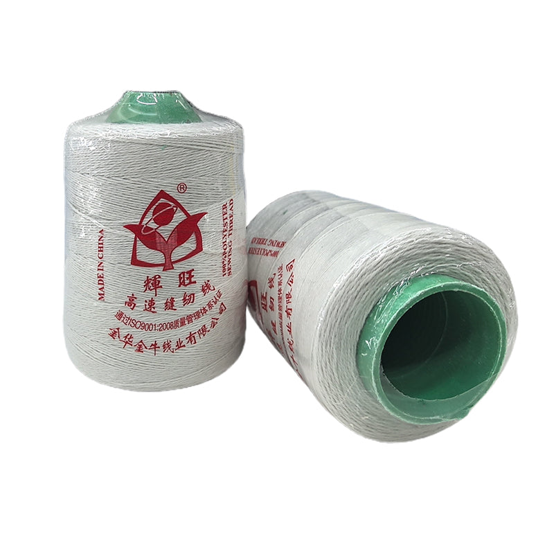 jinniu 125g white chemical fiber Braided wire Sewing thread Snakeskin bag seam rope