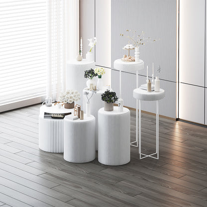 liuhe Light Luxury Jewelry Store DP Spot Display Portfolio(Please consult customer service for pricing) Shelf display Round decorative table Merchandise Display Stand