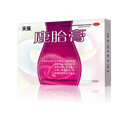 diaoyu Extract of deer fetus Irregular menstruation Deficiency of qi and blood