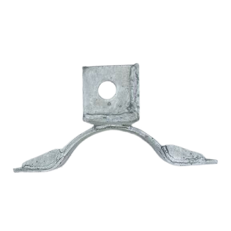 mingkai Single pole top porcelain frame (Please consult customer service for pricing)  Hot-dip galvanized single-top bracket single-top hoop