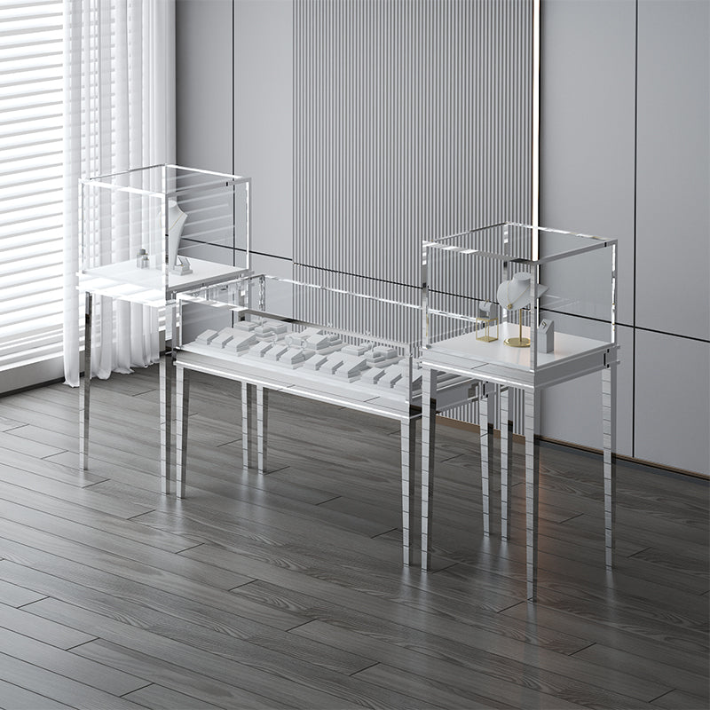 liuhe Light luxury jewelry store regular boutique cabinet(Please consult customer service for pricing) glass counter Stylish simplicity Jewelry Display Cabinet