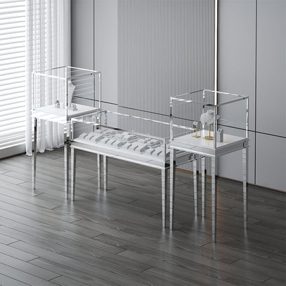 liuhe Light luxury jewelry store regular boutique cabinet(Please consult customer service for pricing) glass counter Stylish simplicity Jewelry Display Cabinet